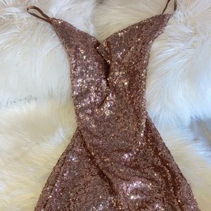 Start the show sequin dress